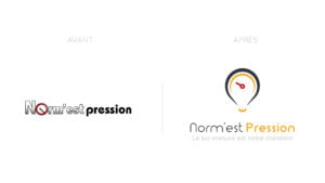 Norm'est Pression refonte charte graphique logo communication Épinal Vosges